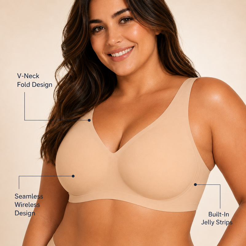 CushWell™ Wireless Jelly Bra