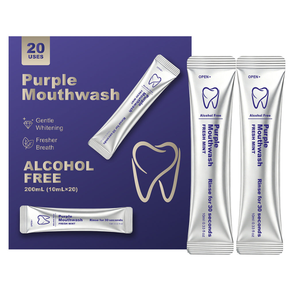 Purple Mouthwash for Oral Hygiene