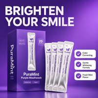 Purple Mouthwash for Oral Hygiene